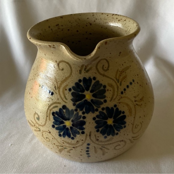 Gorgeous Graessel Art Pottery Pitcher French Pottery Signed - Picture 6 of 10